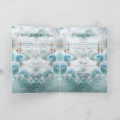 Golden Gates of Heaven Memorial Beerdigung Program Programm (Innenseite)