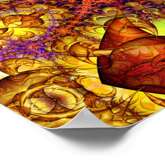 Golden Gateway Experiment 10 (12 von 12) Art Print Poster (Ecke)