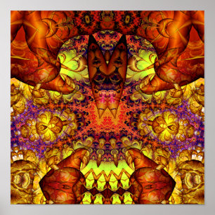 Golden Gateway Experiment 10 (12 von 12) Art Print Poster