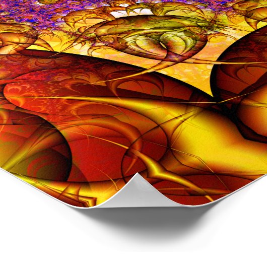 Golden Gateway Experiment erweitert (18 um 12) Art Poster (Ecke)