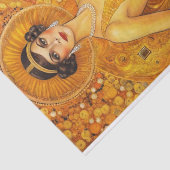 Golden Gatsby Art Deco Seidenpapier (Ausschnitt)