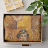 Golden Gatsby Art Deco Seidenpapier (Geschenk)
