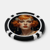 Golden Gatsby Glamour Pokerchips (Einzeln)