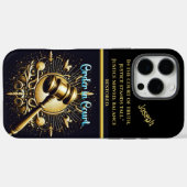 Golden Gavel Ready in Grand Courtroom Case-Mate iPhone Hülle (Rückseite (Horizontal))