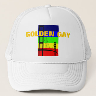 Golden Gay - Goldenes Tor Truckerkappe