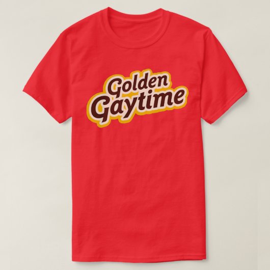 Golden Gaytime T-Shirt (Design vorne)