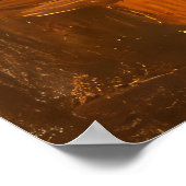 Golden Gaze Poster (Ecke)