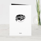 Golden Gaze Wolf Karte (Rückseite)