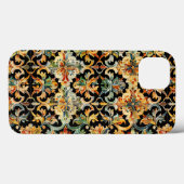 Golden Geblüht auf schwarz Case-Mate iPhone Hülle (Rückseite (Horizontal))