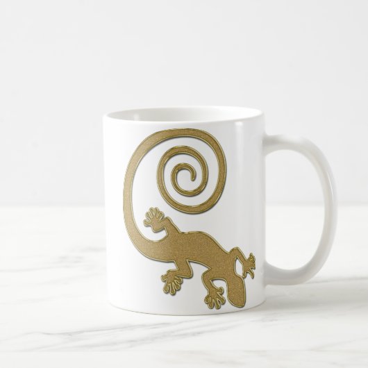 Golden Gecko | 2x Kaffeetasse (Rechts)