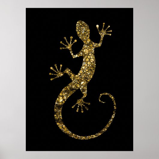 Golden Gecko Poster (Vorne)