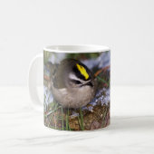 Golden-gekrönte Kinglet-Tasse Kaffeetasse (Vorderseite Links)
