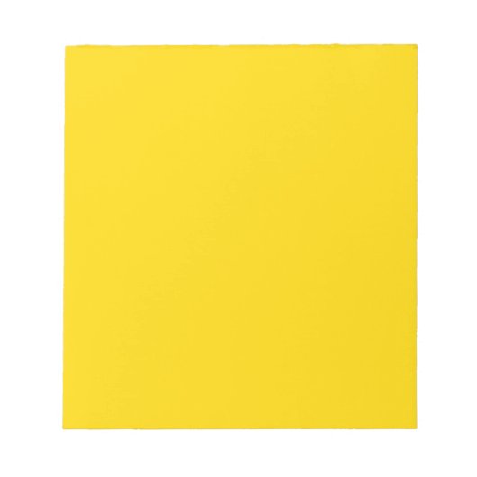 Golden gelb ffd700 notizblock (Vorderseite)