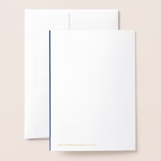 Golden Gemini Constellation Happy Birthday Folienkarte (Rückseite mit Umschlag)