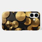 Golden Geometric Luxury Abstrakt Case-Mate iPhone Hülle (Rückseite (Horizontal))