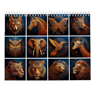 Golden Geometrie der Natur Kunst, Dichtung und Mus Kalender
