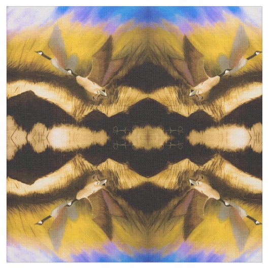 Golden Ges Stoff (Nahaufnahme)