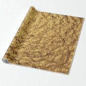 Golden Geschenkpapier (Ungerollt)