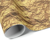 Golden Geschenkpapier (Rolleneckpunkt)