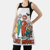 Golden Ghouls Girls' Halloween Schürze (InSitu)