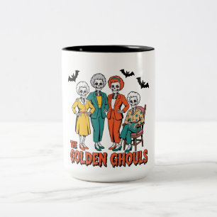 Golden Ghouls Girls' Halloween Zweifarbige Tasse
