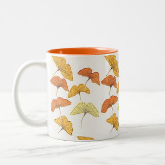 Golden Gingko Zweifarbige Tasse