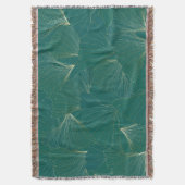 Golden Ginkgo Blätter Art Deco Decke (Vorderseite Vertikal)