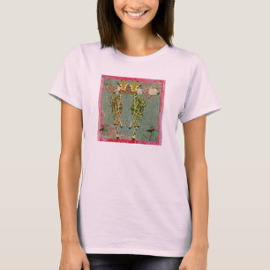 Golden Giraffen Pink Twilight T - Shirt
