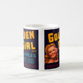 Golden Girl Äpfel Kaffeetasse (Mittel)