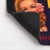 Golden Girl Äpfel Mousepad (Ecke)