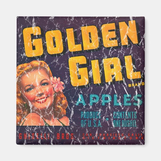 Golden Girl Äpfel - Not Magnet (Vorne)