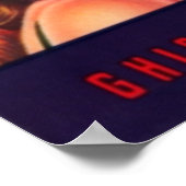 Golden Girl Äpfel Poster (Ecke)