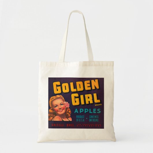 Golden Girl Äpfel Tragetasche (Vorne)