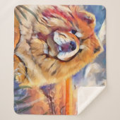 GOLDEN GIRL Chow Sherpa Decke Sherpadecke (Vorderseite)