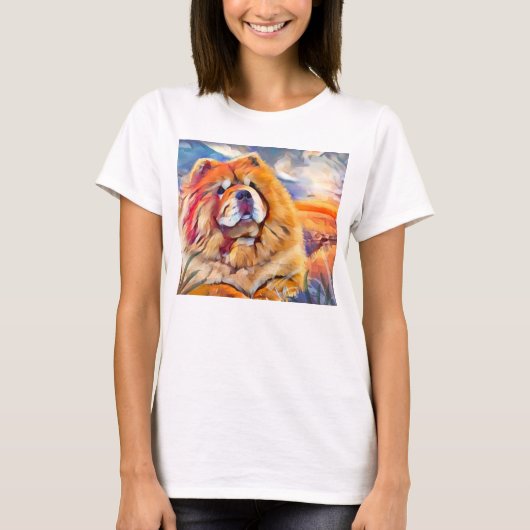 GOLDEN GIRL chow T-Shirt (Vorderseite)