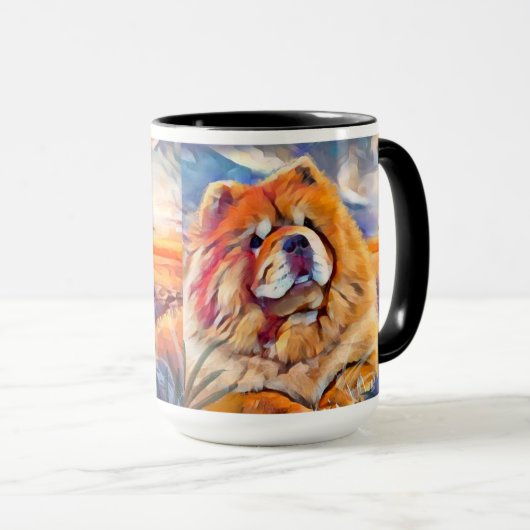 GOLDEN GIRL chow Tasse (VorderseiteRechts)