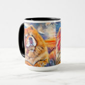 GOLDEN GIRL chow Tasse (Vorderseite Links)