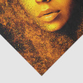 Golden Girl Decoupage Tissue Seidenpapier (Ausschnitt)