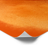 Golden Girl Holding Light Warm Protective Art Poster (Ecke)