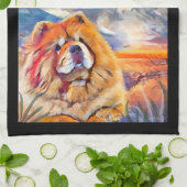 GOLDEN GIRL Küchentuch (Gefaltet)