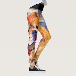 GOLDEN GIRL wählt Leggings-Muster aus Leggings