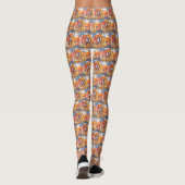 GOLDEN GIRL würfelt kleine Leggings (Rückseite)