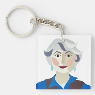 Golden Girls Acryl-Schlüsselanhänger Schlüsselanhänger