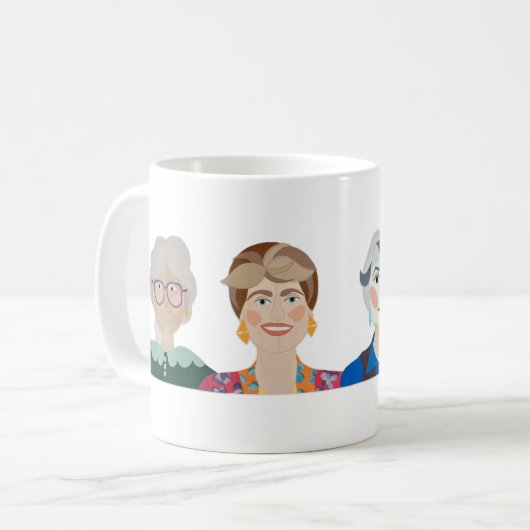 Golden Girls Tasse (Vorderseite Links)