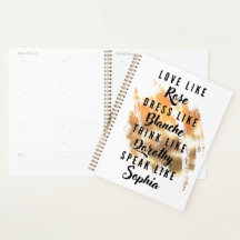 Golden Girls Typografie Gold Foil