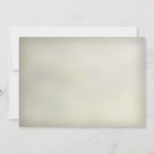 Golden Glam Bridesmaid Einladung (Rückseite)