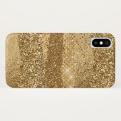Golden Glam iPhone X Fall Case-Mate iPhone Hülle (Rückseite (Horizontal))