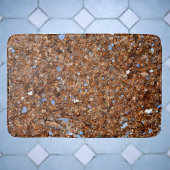 Golden Glass Badematte