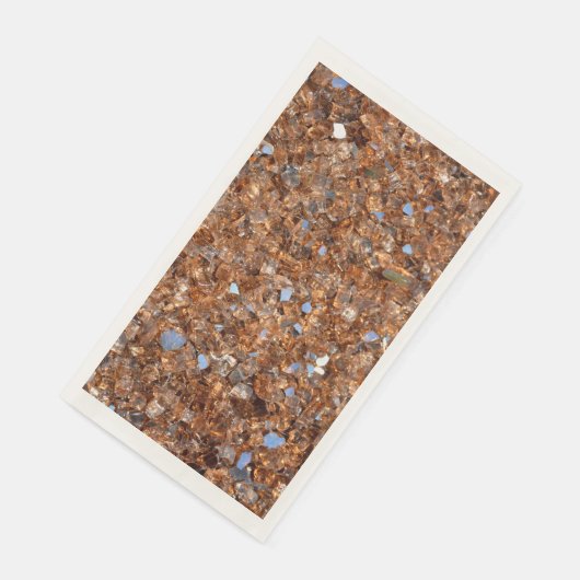 Golden Glass Bronze Serviette (Ecke)