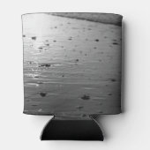 Golden Glassy Sand Grayscale Dosenkühler (Rückseite)